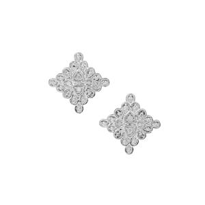 1/20ct Diamonds Sterling Silver Earrings