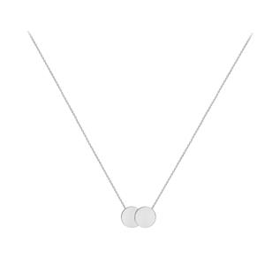 Necklace in 9k White Gold