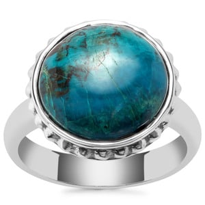 Chrysocolla Ring in Sterling Silver 8.66cts