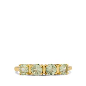 1.05ct Kijani Garnet 9K Gold Ring