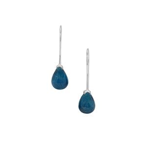 Mogok Apatite Earrings in Sterling Silver 18.35cts (F)