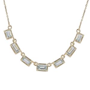 Aquaiba™ Beryl Necklace in 9K Gold 1.35cts