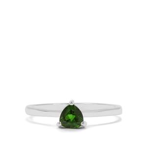  0.51ct Chrome Diopside Sterling Silver Ring