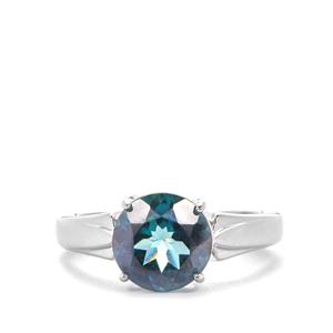 Marambaia Teal Topaz Ring in Sterling Silver 3.38cts