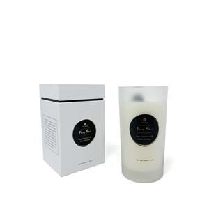Gem Auras Feng Shui Candle with a Sage Fragrance & Black Obsidian Gemstone 25cts