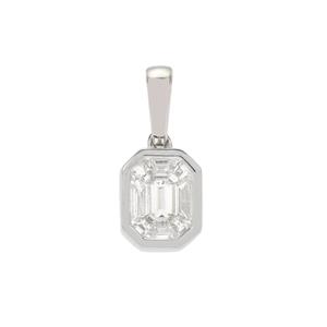 1/2ct Diamond Platinum 950 Tomas Rae Pendant  