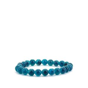 80ct Blue Agate Stretchable Bracelet