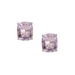 Purple Fluorite Earrings in Sterling Silver 13.72cts 