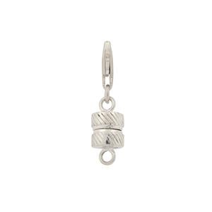 Sterling Silver Magnetic Clasp with Lobster Lock