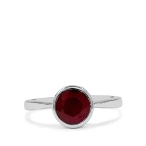 2.80ct Ruby Sterling Silver Ring