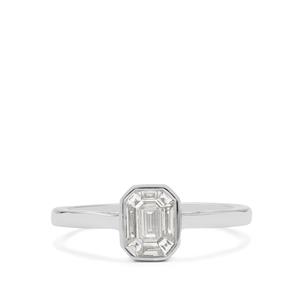 1/3ct Diamond Platinum 950 Lorique Ring 