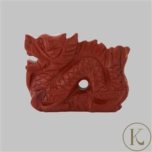 Kimbie Home Red Jasper Dragon Ave 800cts