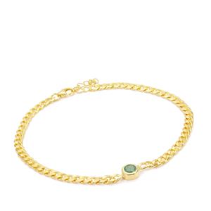 0.65cts Emerald Midas Bracelet