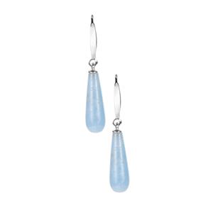 Aquamarine Earrings in Sterling Silver 8.60cts