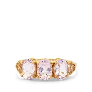 2.15ct Cherry Blossom™ Morganite 9K Gold Ring 