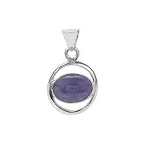 Tanzanite Pendant in Sterling Silver 7.85cts