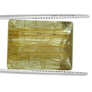 25.90ct Golden Rutile Quartz (IR)