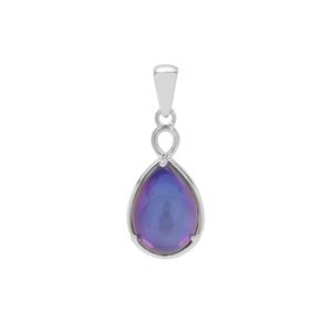 Purple Moonstone Pendant in Sterling Silver 5.70cts