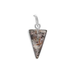 8ct  Astrophyllite Sterling Silver Aryonna Pendant
