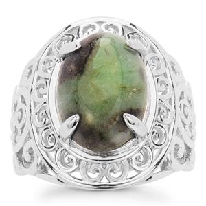 6ct Santa Terezinha Sterling Silver Ring