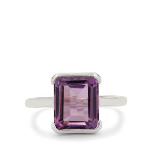 4.60cts Bahia Amethyst Sterling Silver Ring 
