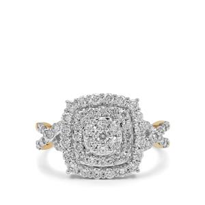 1ct Argyle Diamonds 9K Gold Ring 