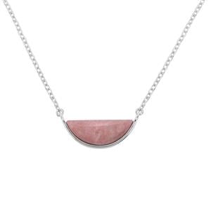 7.62ct Norwegian Thulite Sterling Silver Aryonna Necklace