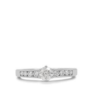 Diamond Ring in Platinum 950 0.77ct