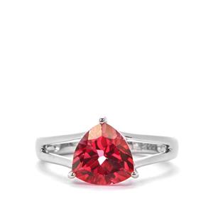 Marambaia Coral Topaz Ring in Sterling Silver 3.15cts