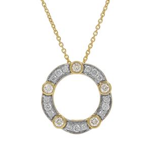 1/3ct Diamonds 9K Gold Necklace