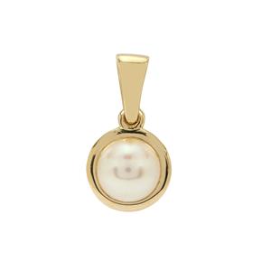Akoya Cultured Pearl 9K Gold Pendant (6mm)