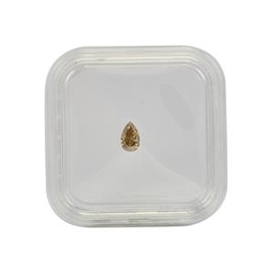 2/3ct Intense Fancy Champagne Diamond Box (N)