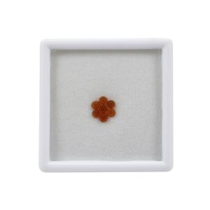 .68ct American Fire Opal (N) Flower Box