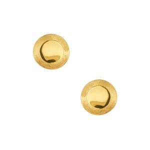 Earrings in Gold Tone Sterling Silver 3.41g