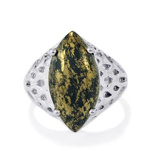 10ct Apache Gold Pyrite Sterling Silver Ring