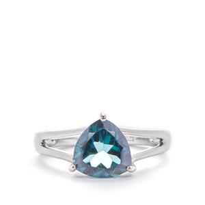 Marambaia Teal Topaz Ring  in Sterling Silver 3.15cts