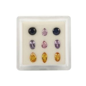 2.00ct Multi-Colour Sapphire Gem Box