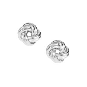 Sterling Silver Knot Earrings 1.40g