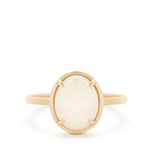 Coober Pedy Opal Ring in 9K Gold 1.40cts