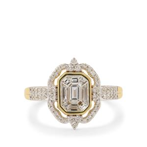 3/4ct Diamond 18K Gold Tomas Rae Ring 