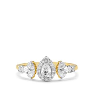 3/4ct Diamonds 18K Gold Tomas Rae Ring