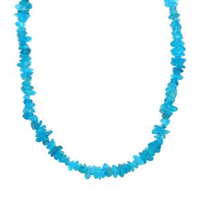 270cts Neon Apatite Necklace  