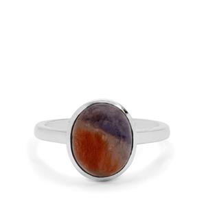 4ct Iolite Sunstone Sterling Silver Aryonna Ring