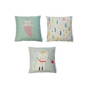 Cotton Cushion in a Selection of Colourful Illustraded Designs 