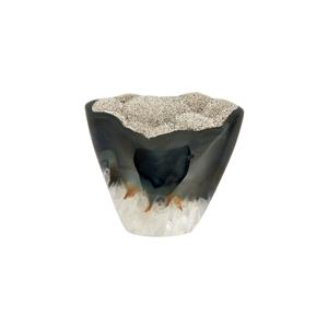 90 cts Agate Platinum Plated Drusy