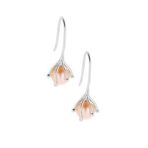 Kaori Freshwater Cultured Pearl Sterling Silver Earrings (7.50mm)