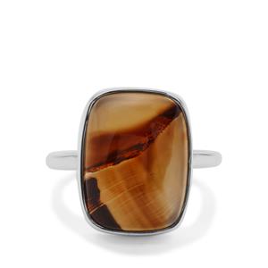 8.90ct Montana Agate Sterling Silver Aryonna Ring 