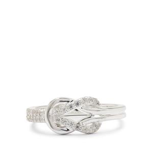 'The Love Knot' Sterling Silver Ring 