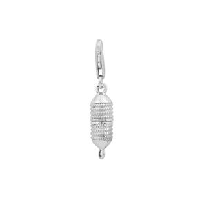 Sterling Silver Magnetic Clasp With Lobster Lock