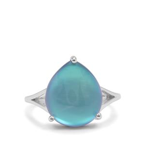 7.25ct Blue Moonstone Sterling Silver Ring